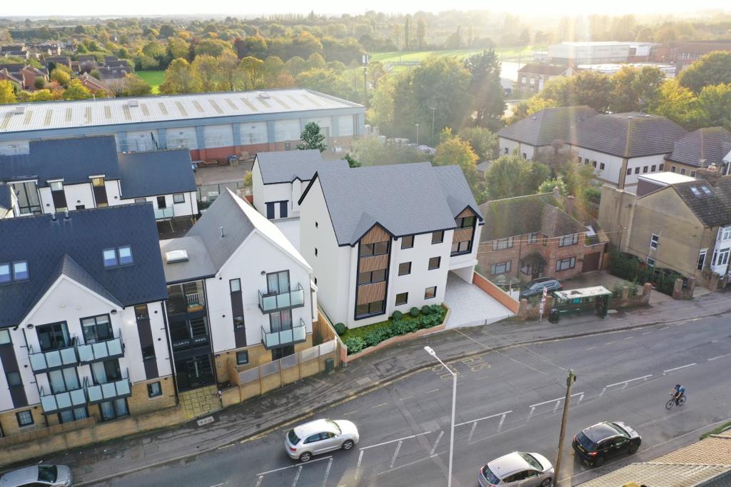 Lot: 85 - LAND WITH OUTLINE PLANNING FOR SEVEN FLATS - CGI of proposed scheme